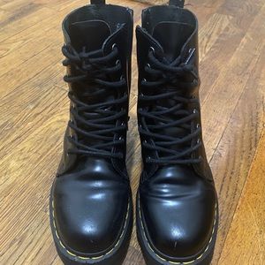 Dr MartensJADON SMOOTH LEATHER PLATFORM BOOTS